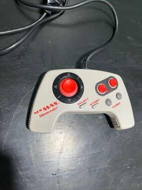 Nintendo NES MAX Controller - Light Gray with Red Accents